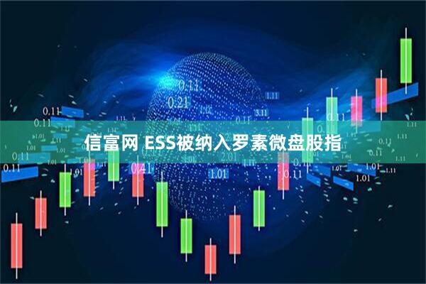 信富网 ESS被纳入罗素微盘股指